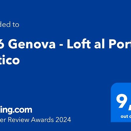 616 Genova - Loft Al Porto Antico Daire Dış mekan fotoğraf
