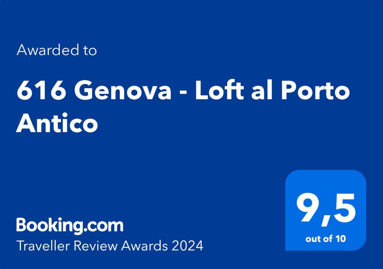 616 Genova - Loft Al Porto Antico Daire Dış mekan fotoğraf